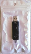 Wielofunkcyjny czytnik kart USB OTG 5 w 1