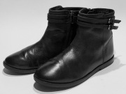 ZARA botki sztyblety porządna skóra rozm. 32