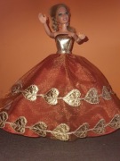 Suknia ,ubranko dla lalki barbie