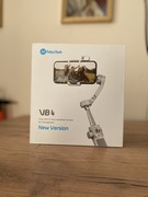 Gimbal FeiyuTech Vb4 do smartfona z lampą i drążkiem teleskopowym AI