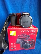 Aparat Nikon Coolpix L840 czerwony + Futerał GRATIS