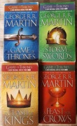 A Game of Thrones  George R.R. MARTIN, A Song Of Ice And Fire, cztery tomy