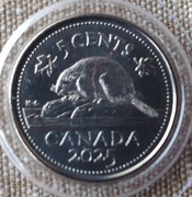 Moneta 5 centów Kanada 2025