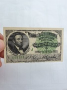 Banknot Columbian Exposition 1983 r Abraham Lincoln 