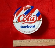 metalowe pudełko po cukierkach Cola Gubor PRL  