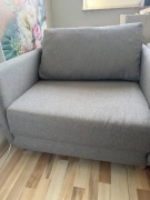  Dwa fotele rozkładane do spania JYSK Norodden