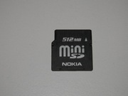 Nokia Karta pamięci Mini SD 512mb do telefonów
