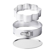 Tortownica śr.24 z wkładem "kwiatek" blacha ocynk.