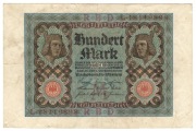Niemcy, 100 marek 1920, stan 3