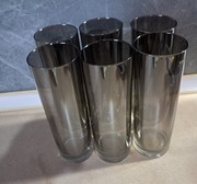 Szkło dymione, szklanki typu long 