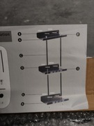 Wieszak regał na ręczniki metalowy 