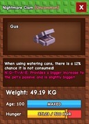 Grow a Garden nightmare Clam