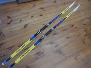 Narty biegowe Fischer model RCS Double Crown dł. 195 cm, łuska