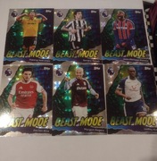 Zestaw kart piłkarskich Topps premier league Beast Mode 