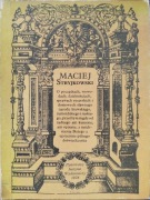 Maciej Stryjkowski O początkach wywodach dzielnościach