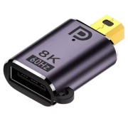 Adapter mini displayport do displayport 8k 60hz
