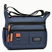 Nowa Wielokomorowa Nylonowa Torba Na Ramię Listonoszka