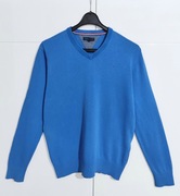 Męski Sweterek Bawełniany Niebieski Tommy Hilfiger |R. 176/S
