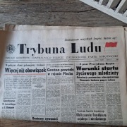 Czasopismo  - Trybuna Ludu - 11stycznia 1982r 