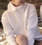 Wełniany sweter H&M Studio Collection XS/34 wełna wool