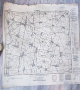 Stara niemiecka mapa Rothbach – lata 30-te XX w. – Messtischblatt 2955
