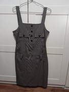 Sukienka na szelkach S