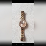 zegarek złoty Parfois bransoleta