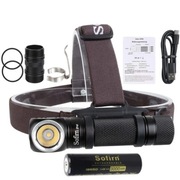 Latarka czołowa Sofirn sp40 LED 1200lm z AKUMULATOREM 18650