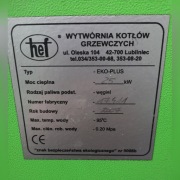Kocioł z podajnikiem Hef eko plus 25 kw 