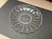 Talerzyk do ciasta szklany staroć