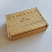 Drewniane pudełko Valentini do przechowywania decoupage