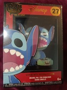 Funko POP pin Disney Stitch with record player przypinka numer 27 gramofon