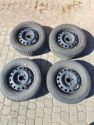 Felgi stalowe z oponami zimowymi UNIROYAL MS PLUS 77 205/60 R15 cali