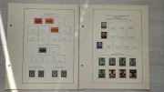 Znaczki Niemcy karty ze znaczkami 1920-1943+karta 1936