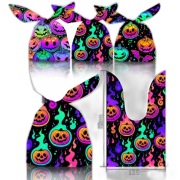 50 sztuk Torebki na prezenty na Halloween Torebki na cukierki i ciasteczka 
