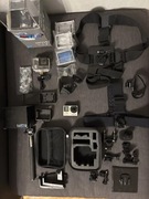 Kamera sportowa GoPro Hero 4 Silver + bogaty zestaw akcesoriów | etui