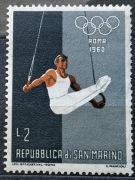 San Marino, 1960r. gimnastyk na kółkach igrzysk, które odbyły się w Rzymie