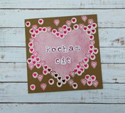 Walentynkowa Kartka Scrapbookingowa #1