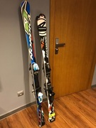 Nordica Dobermann GSJ PLATE-M 163 cm, R=17m, Marker 10.0 JR EPS 3-10