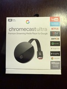 Adapter Google Chromecast Ultra 4K HDMI czarny