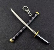 Brelok miecz samurajski z pochwą - katana z saya