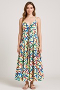 Kobieca sukienka maxi Endless Summer 2/3 | Oversize | Made in USA