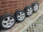 Felgi Seat 6H0601025B 4x100 57,1mm ET43 + Opony Kumho Ecowing ES01 5,5mm