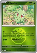 Friend Ball Revers Oryginalna Karta Chikorita (xASC 008) Ascended Heroes