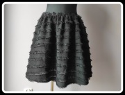 H&M czarna spódnica na gumce z kieszeniami 44 XXL