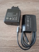 Super szybkie ładowanie Samsung 45W z kablem oryginały.