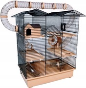 KLATKA dla Chomika Gryzonia Myszki CH2+ tunel