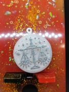 Brelok/zawieszka ze znakiem zodiaku - WAGA