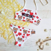 Strój kąpielowy dwuczęściowy LOL Surprise dla dziewczynki, rozmiary 92-98