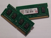 Zestaw RAM 2 + 2 GB DDR3L SO-DIMM 1600 MHz Transcend 4 GB razem